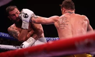Canelo Alvarez Stops Caleb Plant To Become Undisputed