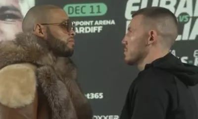 Chris Eubank Jr-Liam Williams Made Weight- For Cardiff Battle