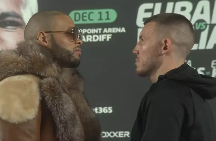 Chris Eubank Jr-Liam Williams Made Weight- For Cardiff Battle
