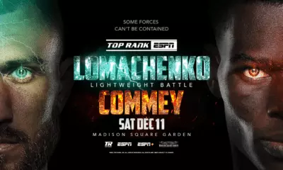 Vasiliy Lomachenko-RIchard Commey Made Official