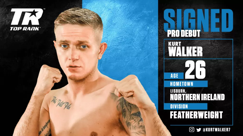 Top Rank Signs Kurt Walker