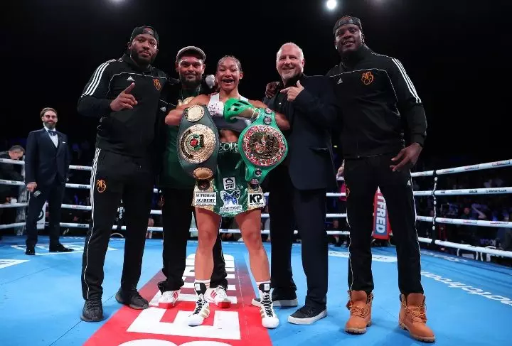 Alycia Baumgardner Signs With Matchroom