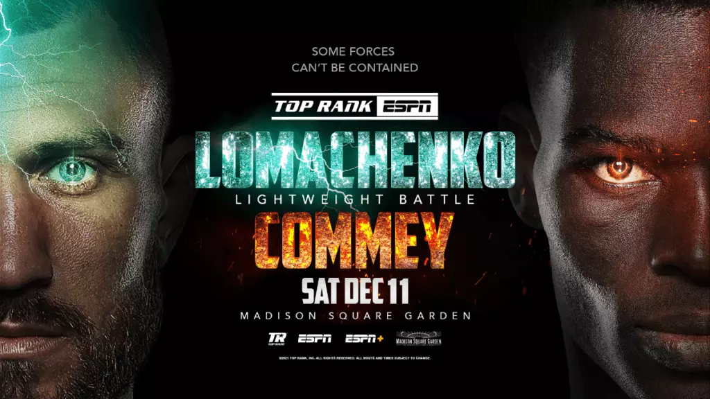 Lomachenko-Commey Final Presser Notes