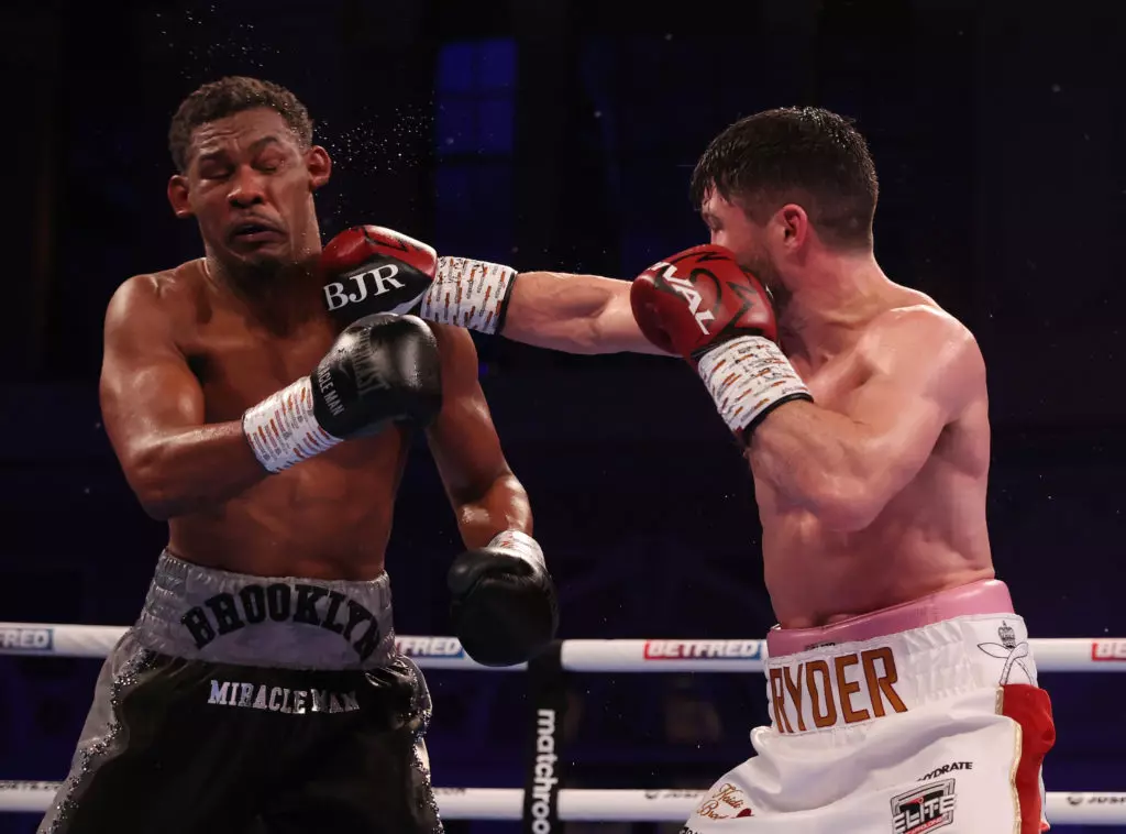 Britain's John Ryder Upset Daniel Jacobs Saturday Night