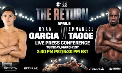 Emmanuel Tagoe Promises "Ghana Pepper" For Ryan Garcia