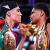 Oscar Valdez-Shakur Stevenson On Point At Raucous Weigh-In