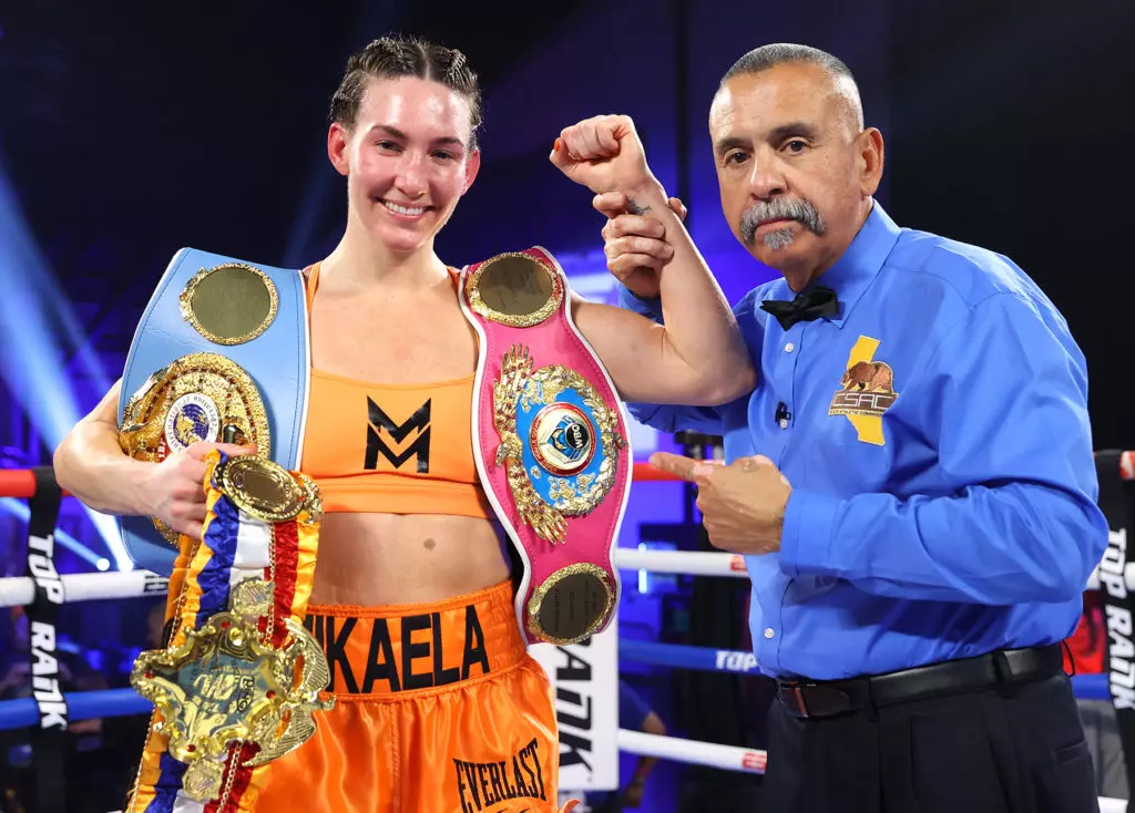 Mikaela Mayer Moving Up To Lightweight In April