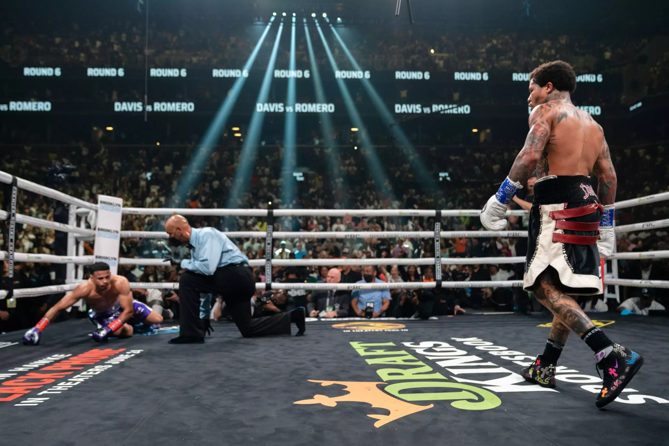 Reported Gunshots Post Davis-Romero Fight Led To Arena Chaos