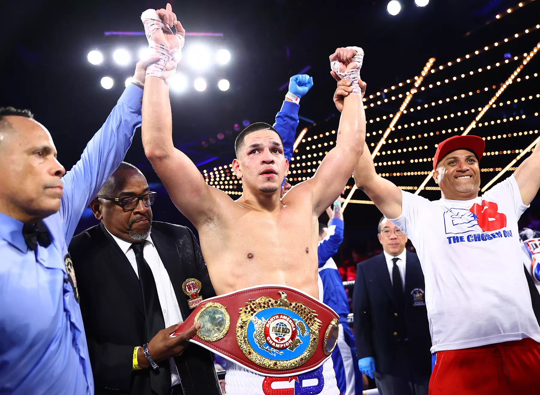 Edgar Berlanga Mars Decision Win By Biting Angulo