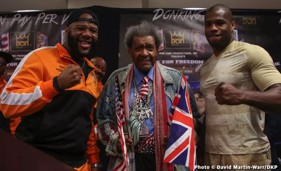 Daniel Dubois Sues Don King For Non-Payment For KO Of Bryan