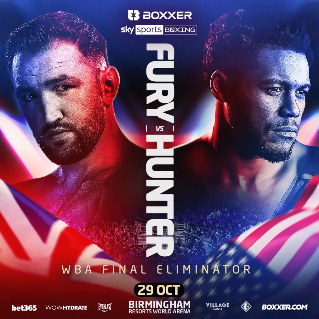 Hughie Fury-Michael Hunter Heavyweight Title Eliminator Rescheduled
