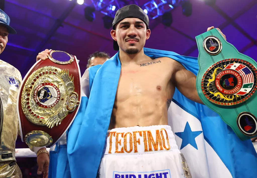 Teofimo Lopez ESPN Heisman Night Fight Slightly Down