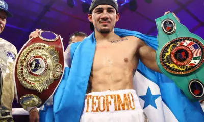 Teofimo Lopez ESPN Heisman Night Fight Slightly Down