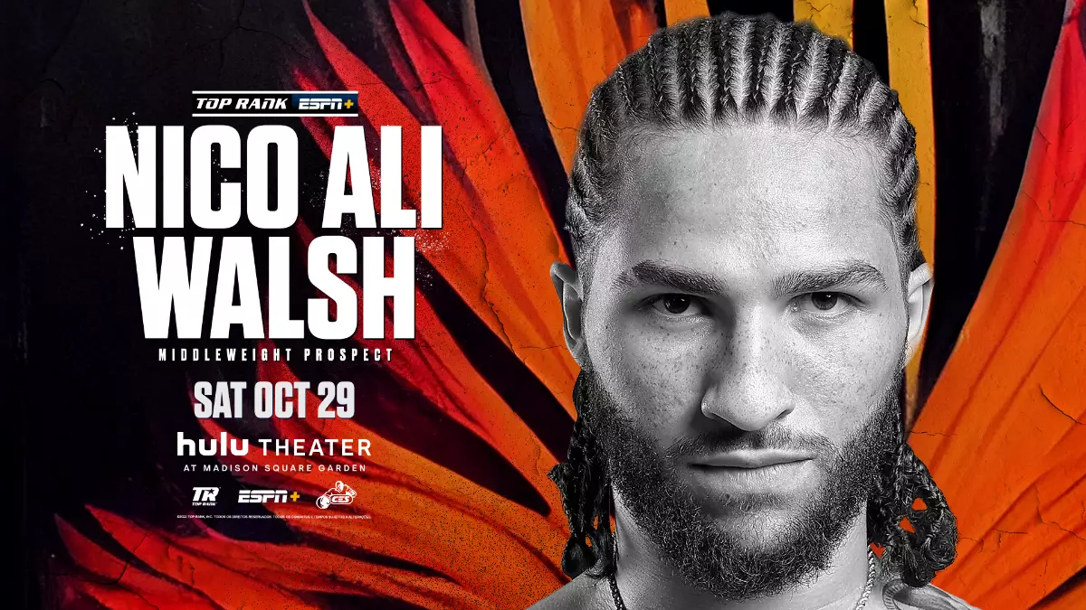 Nico Ali Walsh To Return On Lomachenko October Card
