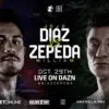 Golden Boy Moves JoJo Diaz-William Zepeda To October 29th