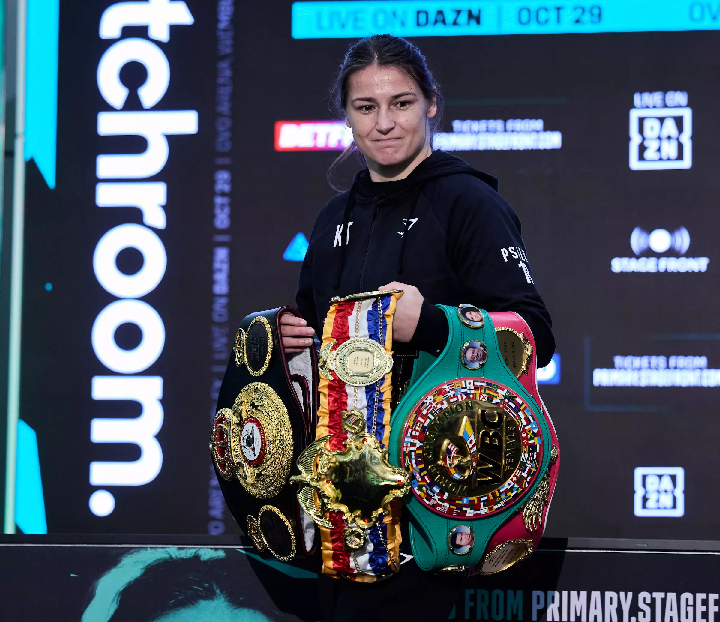 Katie Taylor Back Headlines With Undisputed Lightweight Belts