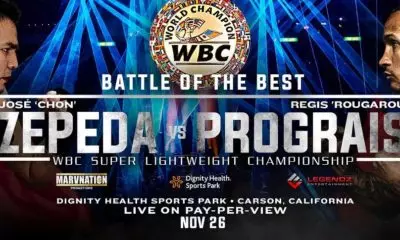 Zepeda - Prograis November Undercard Announced
