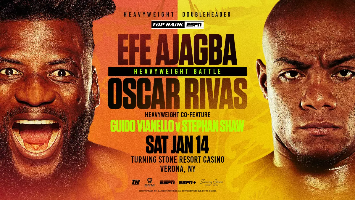 Oscar Rivas Out Of Ajagba Fight With Eye Injury