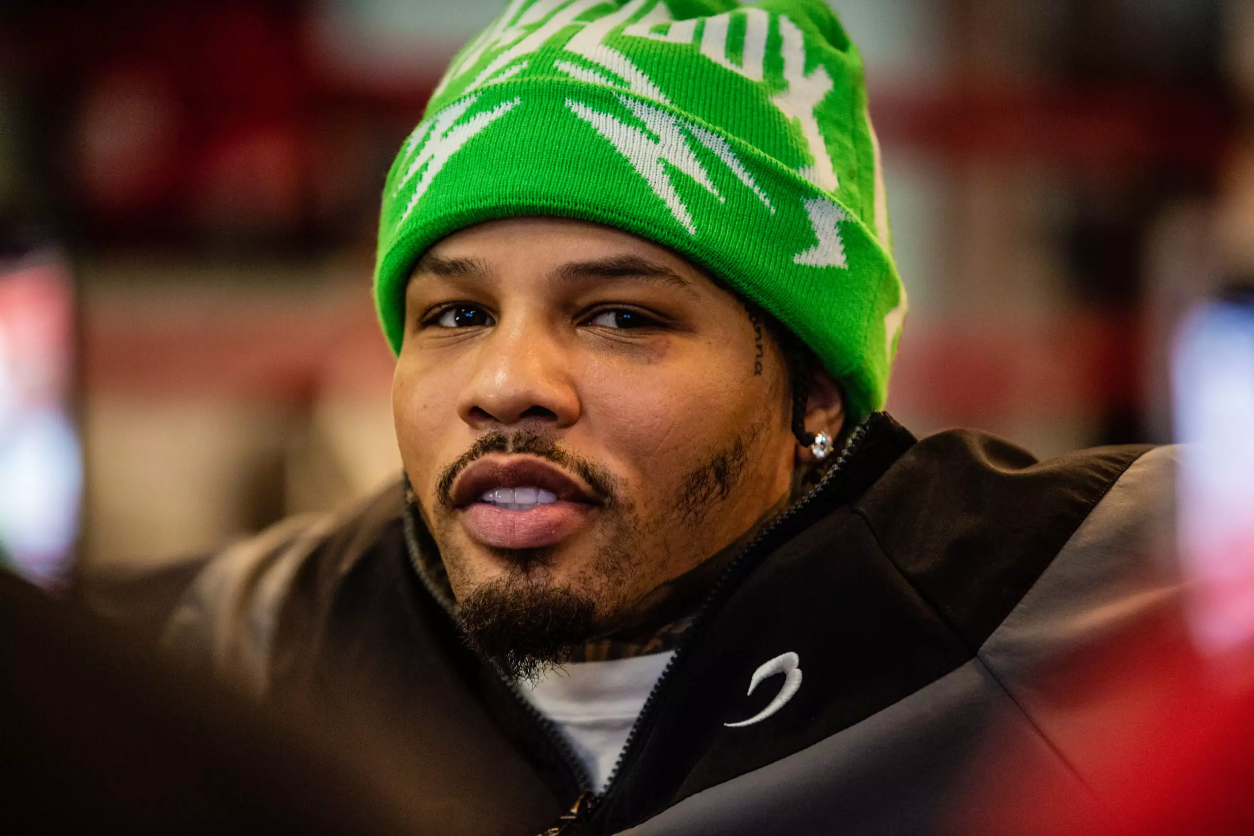 Gervonta Davis Seen Leaving Super Bowl In Wheelchair