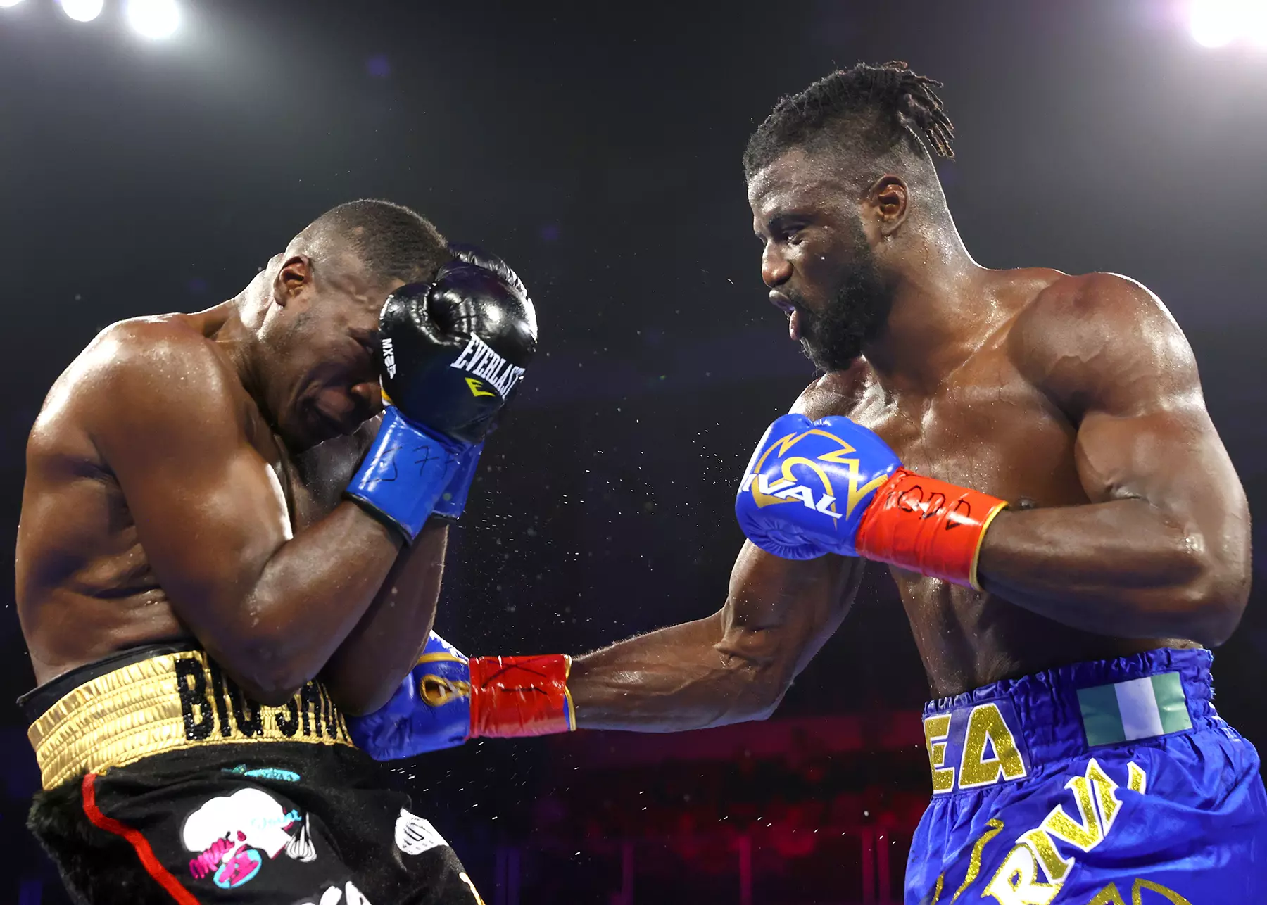 Efe Ajagba Outpoints Shaw In Snoozer