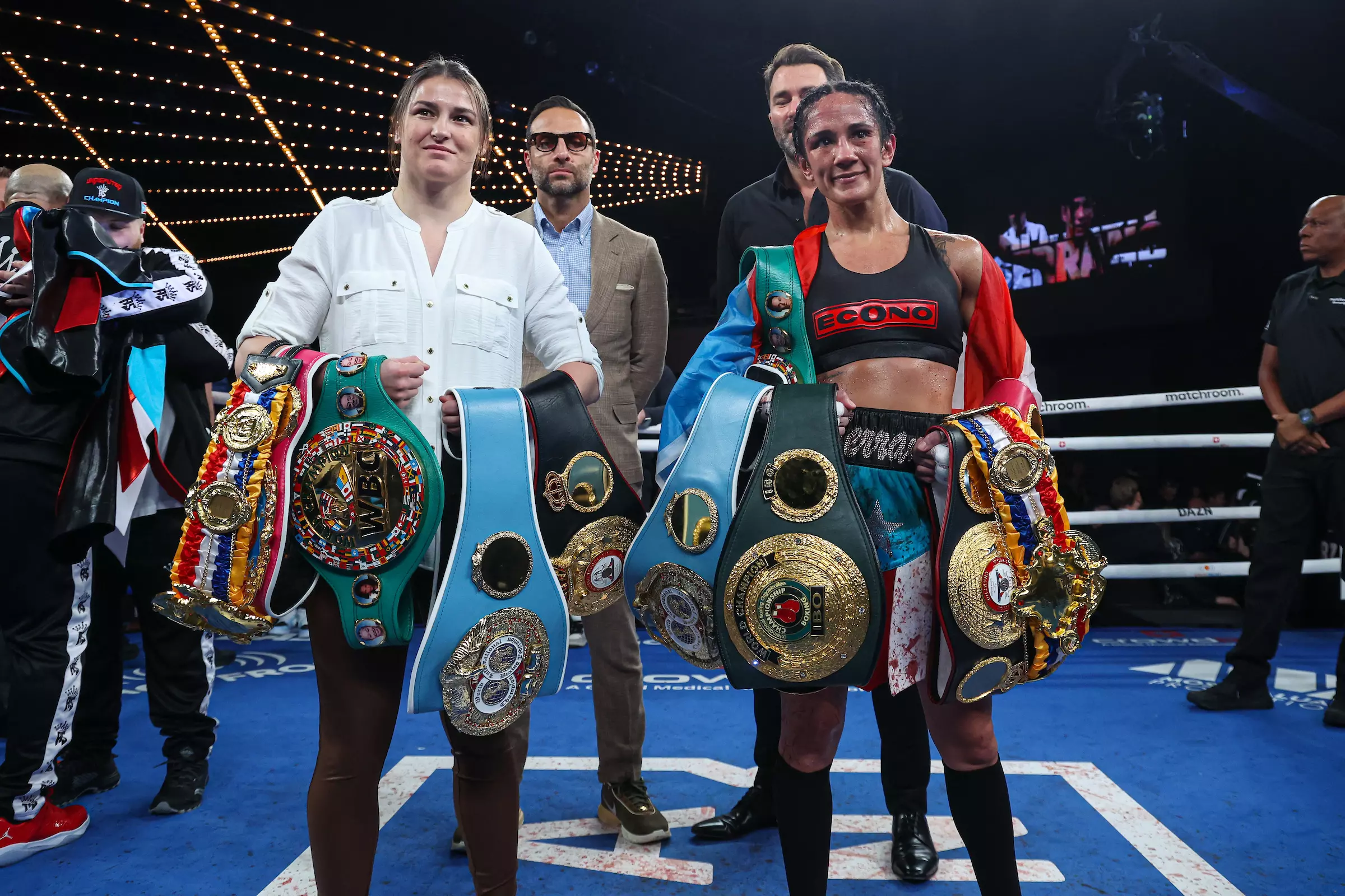 Amanda Serrano Injured- Katie Taylor Rematch Off