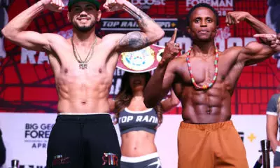 Robeisy Ramirez vs Isaac Dogboe pose2