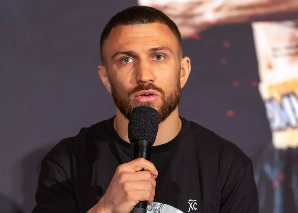 Vasiliy Lomachenko mic