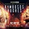 Kambosos-Hughes, Davis-Patera Confirmed For July 22