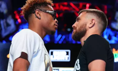 Devin Haney vs Vasiliy Lomachenko faceoff close
