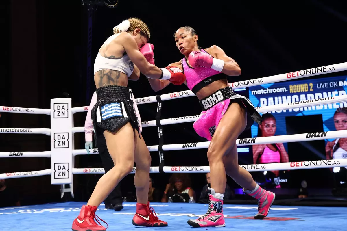 Alycia Baumgardner Wins Rematch Over Christina Linardatou