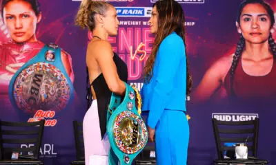 Seniesa Estrada faces off against Leonela Yudica