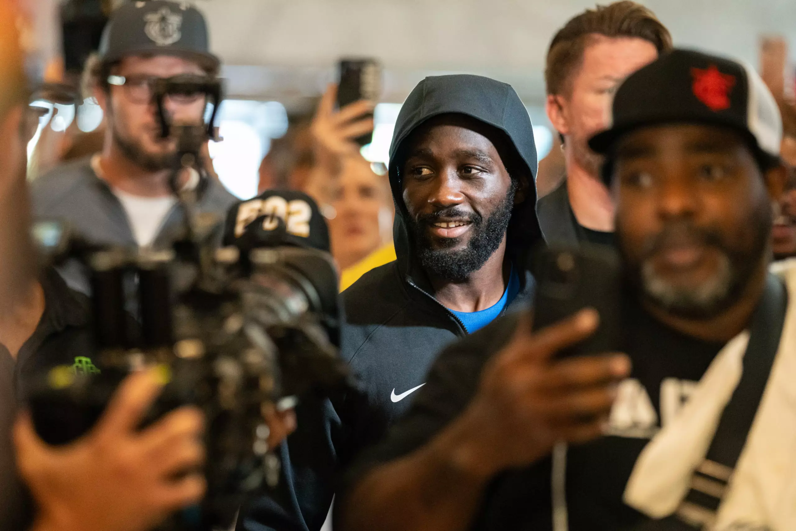 Spence vs Crawford Grand Arrivals