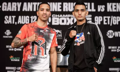 Emmanuel Rodriguez and Melvin Lopez pose for the cameras