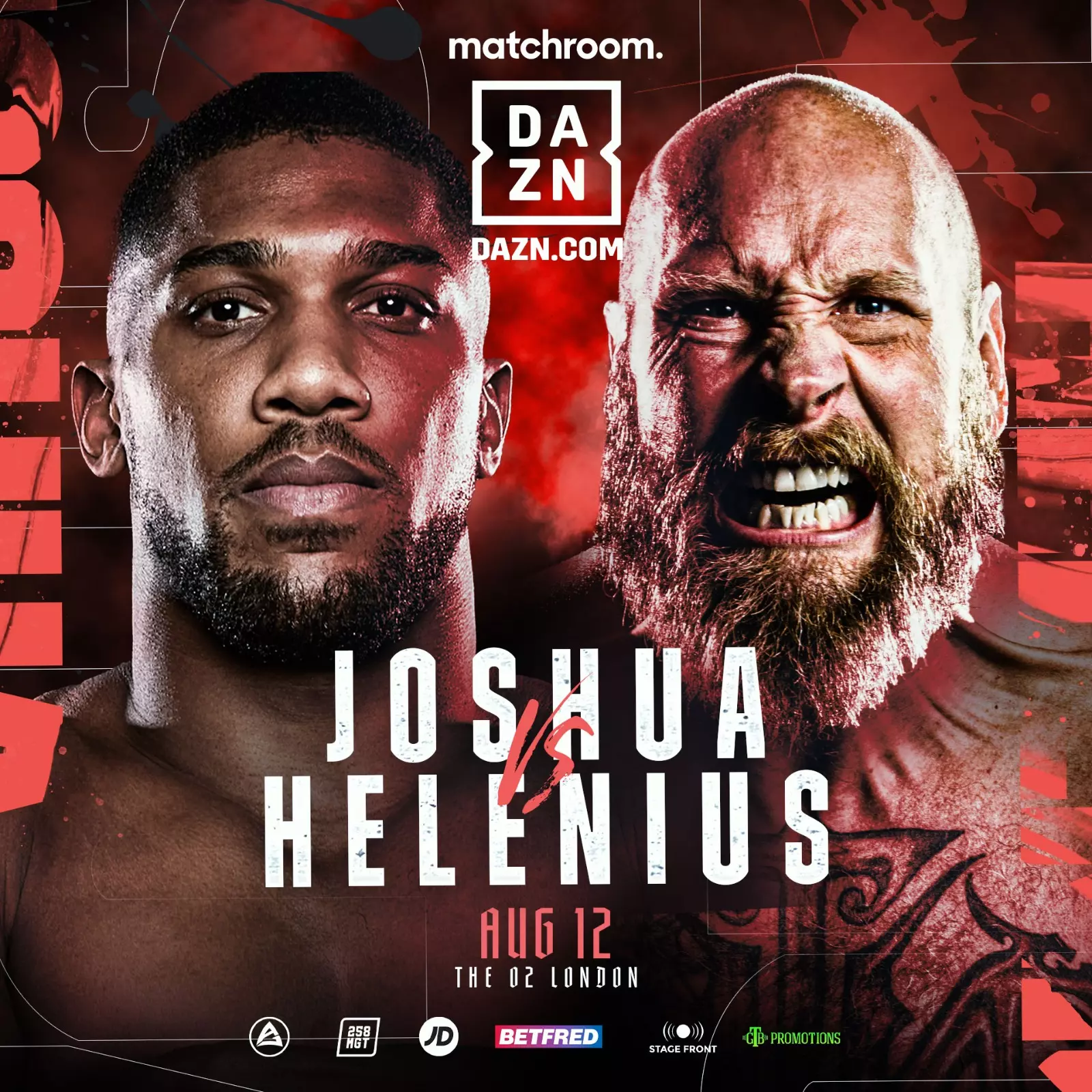 Helenius replaces Whyte in clash against Joshua