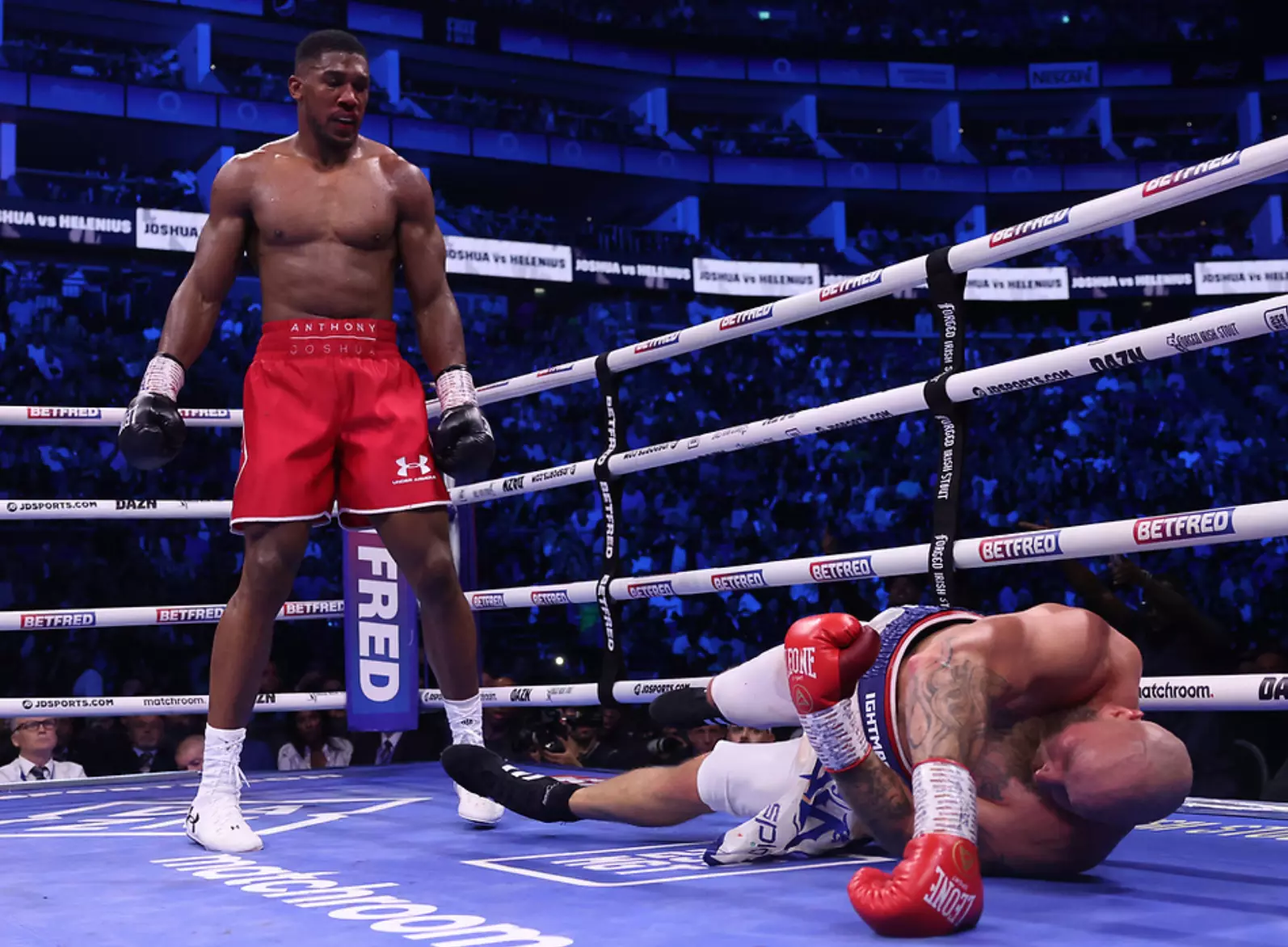 Former Anthony Joshua Opponent Handed Two-Year Ban Following Failed Drug Test