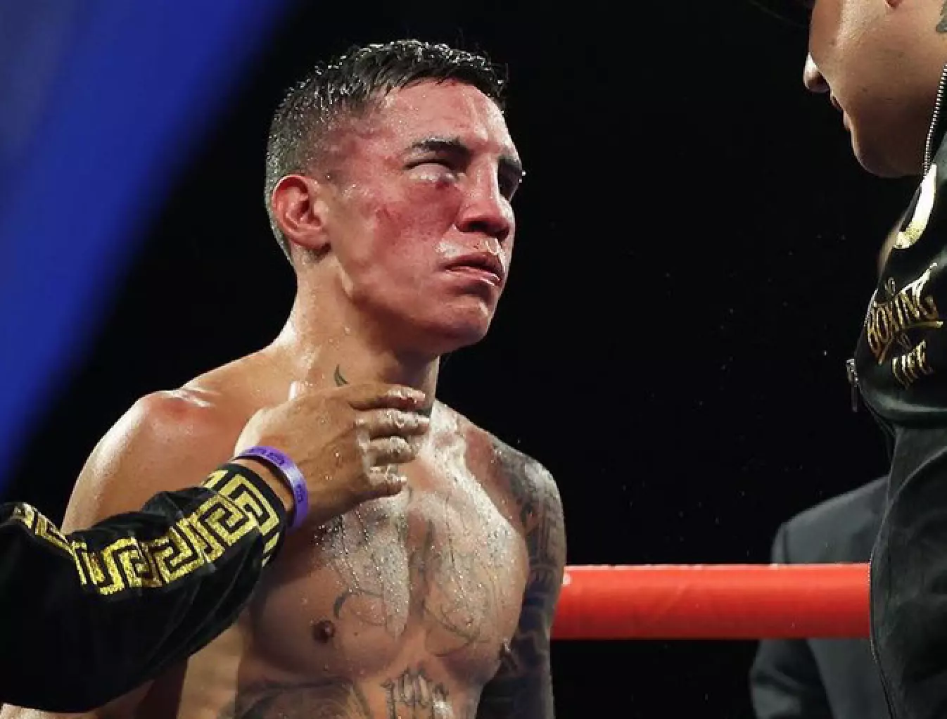 Who Was Looking Out For Oscar Valdez Saturday Night?