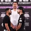 Galal Yafai and Tommy Frank face off