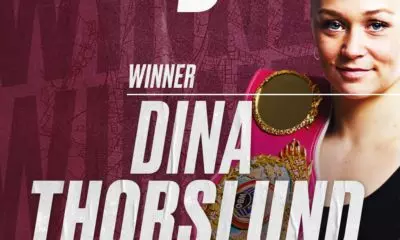 Dina Thorslund unifies against Yuliahn Luna