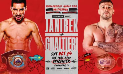 Janibek Alimkhanuly to face Vincenzo Gualtieri in unification