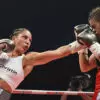 Kim Clavel and Evelin Bermudez in world title action