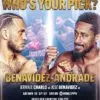 David Benavidez vs. Demetrius Andrade: How to Stream, Betting Odds and Fight Card