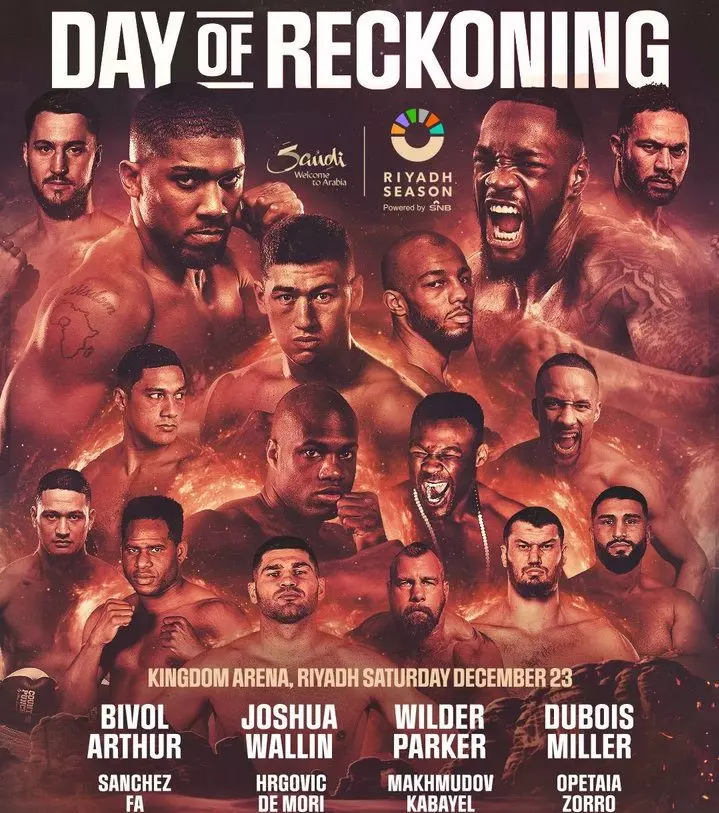 Anthony Joshua and Deontay Wilder to feature on same card