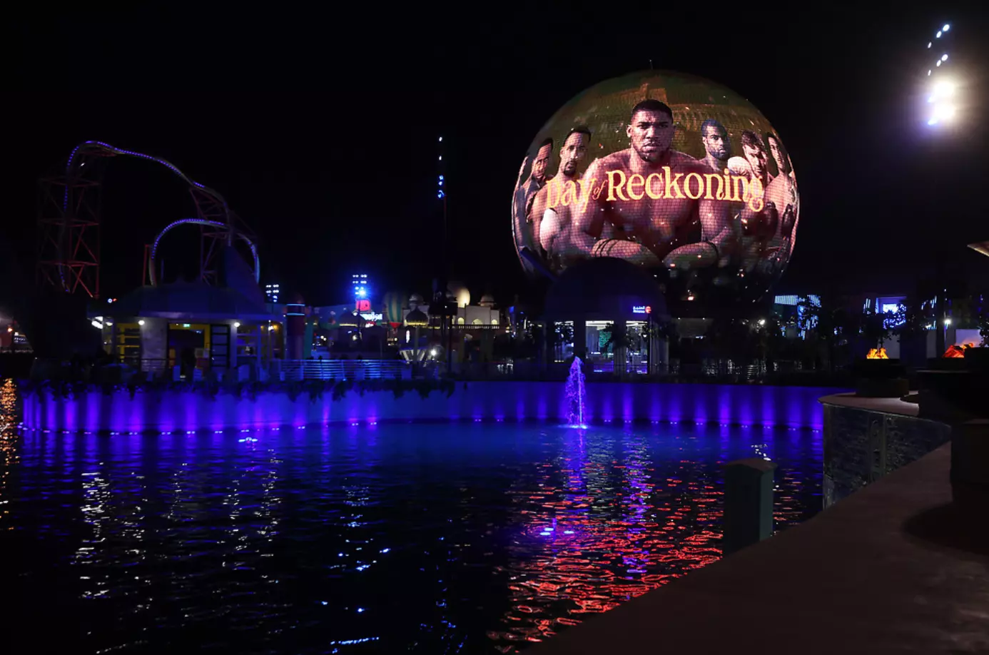 Anthony Joshua and Deontay Wilder in Day of Reckoning