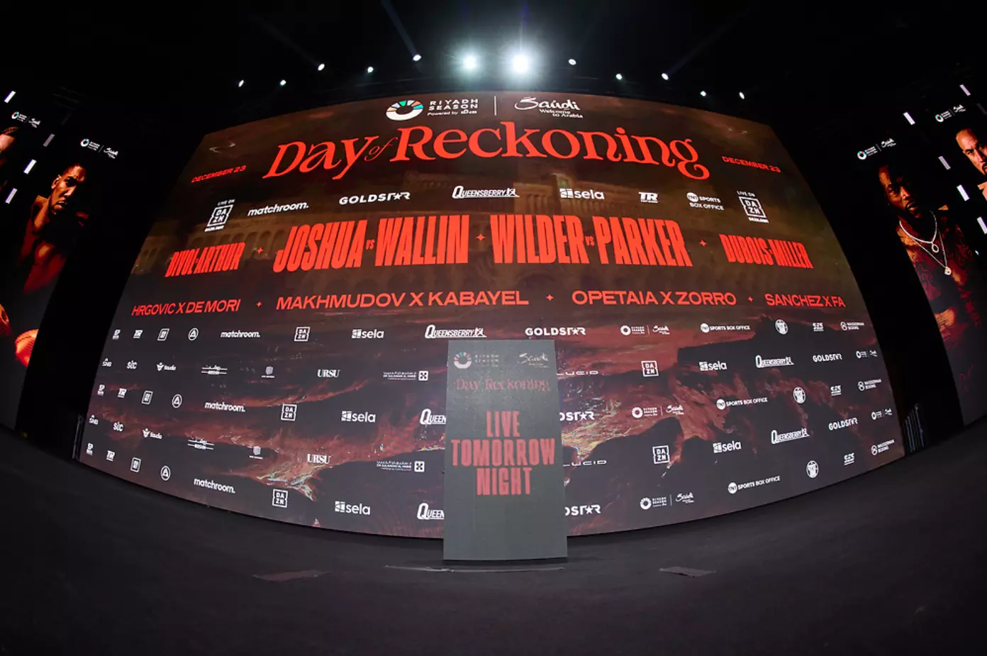 Day of Reckoning Weigh-ins