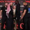 Deontay Wilder and Joseph Parker faceoff