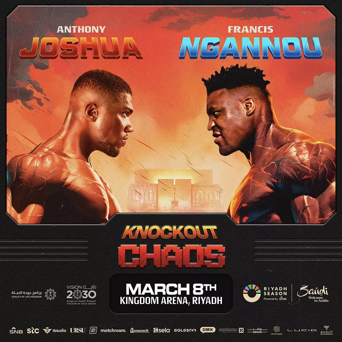Anthony Joshua vs. Francis Ngannou: A Breakdown of the Fight by Numbers