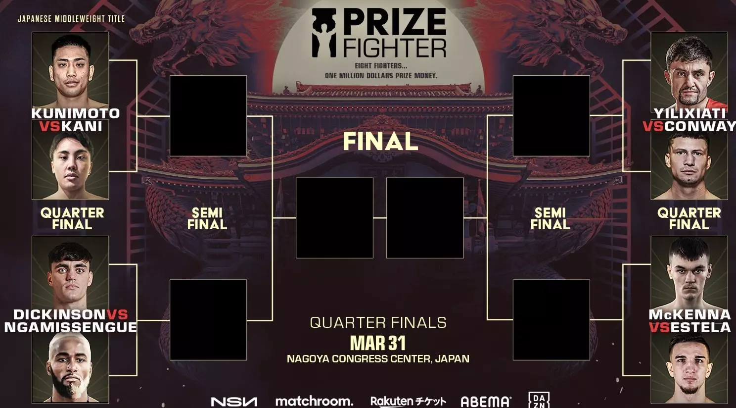 Matchroom Announces Lineup for PRIZEFIGHTER Series in Japan