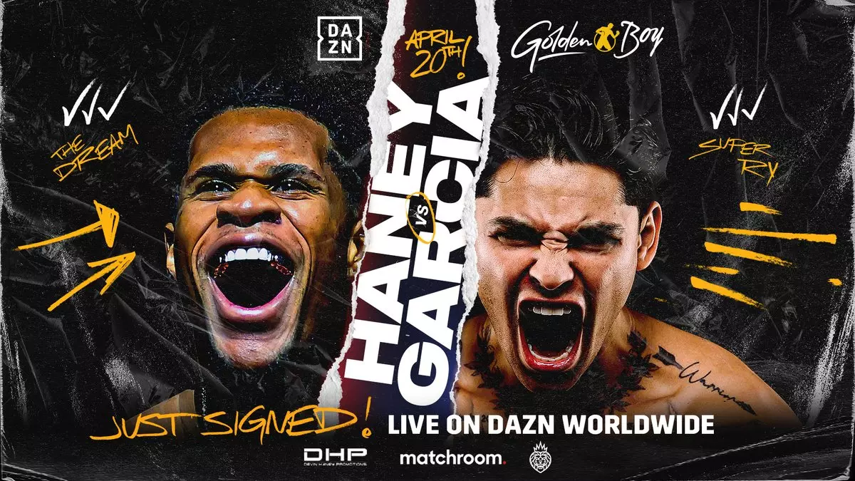 Closer Look At Devin Haney-Ryan Garcia Approaching