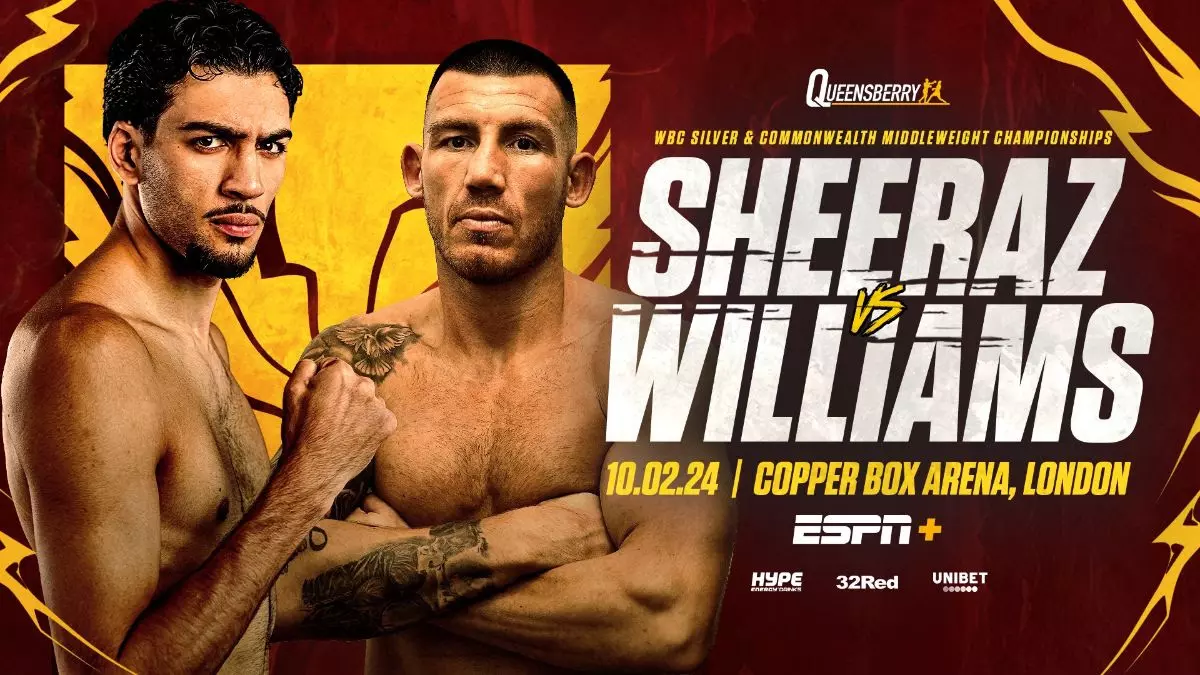 ‘It’s My Time to Shine’ - Hamzah Sheeraz and Liam Williams Battle for Commonwealth Title