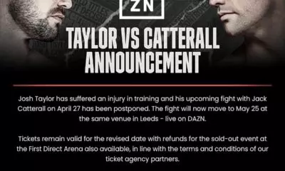 Jack Catterall Speaks out After Josh Taylor Fight Postponment